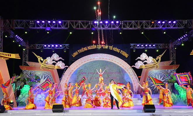 Chương trình nghệ thuật "Linh thiêng nguồn cội-Đất Tổ Hùng Vương" ảnh 1