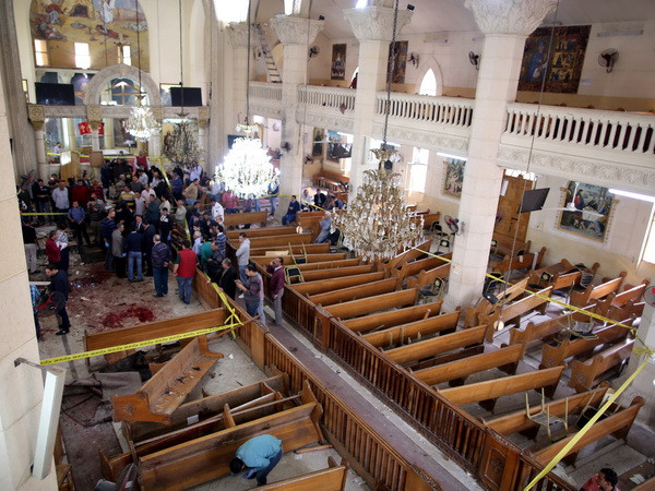 Ai Cập xác định danh tính thủ phạm đánh bom tự sát tại nhà thờ ảnh 1