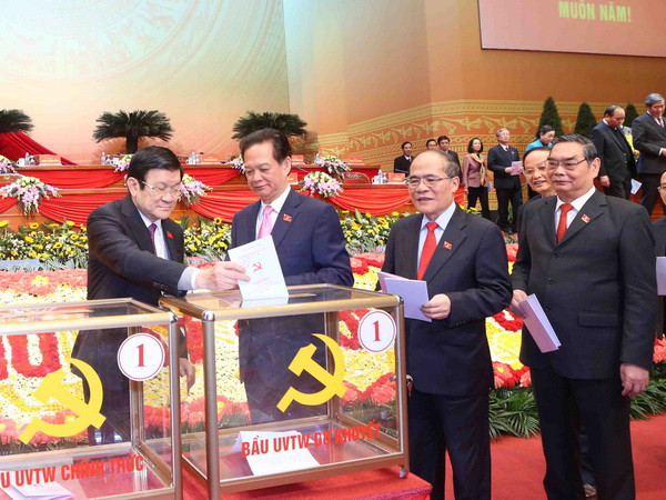 Thông cáo báo chí về ngày làm việc thứ sáu của Đại hội XII ảnh 1