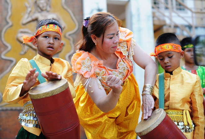 Tây Ninh: Giữ gìn, bảo tồn múa trống Chhay-dăm của đồng bào Khmer ảnh 3