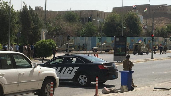 Iraq: Tiêu diệt 3 đối tượng tấn công tòa nhà chính quyền người Kurd ảnh 1