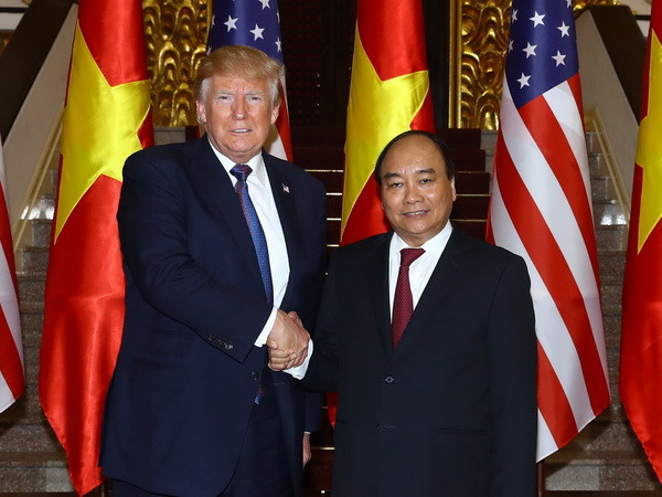 Thủ tướng Nguyễn Xuân Phúc hội kiến Tổng thống Hoa Kỳ Donald Trump ảnh 1