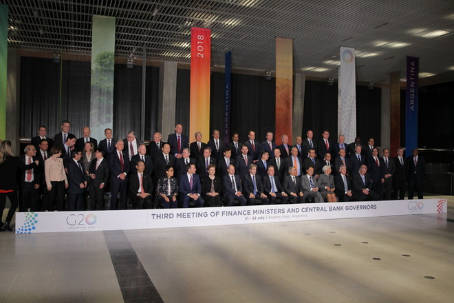 Các bộ trưởng G20 kêu gọi tăng đối thoại về căng thẳng thương mại ảnh 1