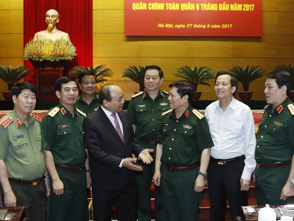 Thủ tướng Nguyễn Xuân Phúc dự Hội nghị Quân chính toàn quân ảnh 2