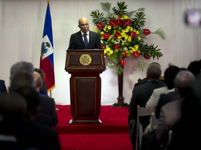 Tổng thống Haiti Martelly thông báo việc thành lập nội các mới ảnh 1