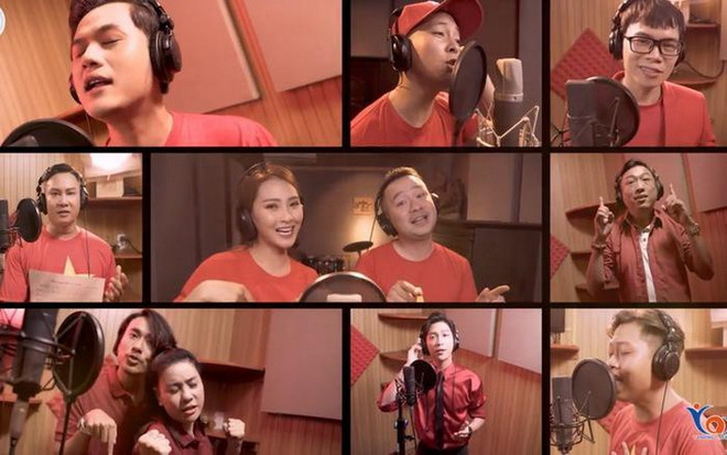 Hơn 150 nghệ sỹ, doanh nhân, bác sỹ tham gia MV "Việt Nam ơi-Vững tin" ảnh 1