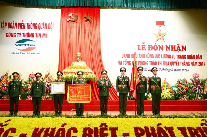 Danh hiệu cao quý và 70 năm tự hào của Công ty thông tin M1 ảnh 2
