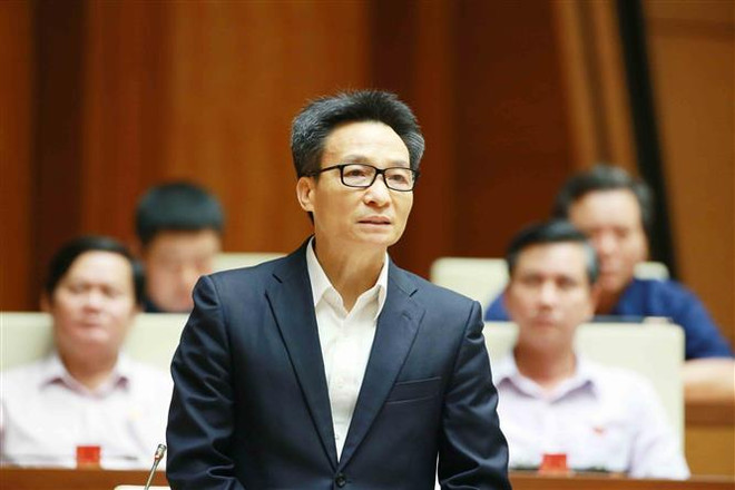 Ba Phó Thủ tướng và các tư lệnh ngành trả lời chất vấn trước Quốc hội ảnh 3