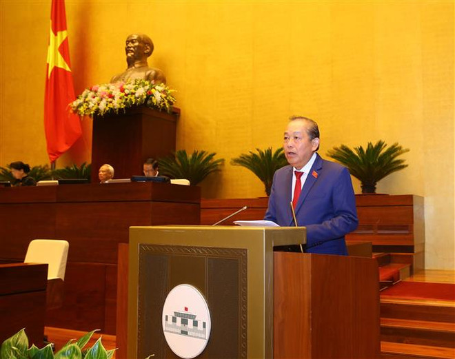 Ba Phó Thủ tướng và các tư lệnh ngành trả lời chất vấn trước Quốc hội ảnh 2