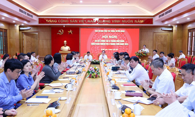 Quang cảnh hội nghị. (Ảnh: Phương Hoa/TTXVN) ttxvn_thong tin doi ngoai.jpg