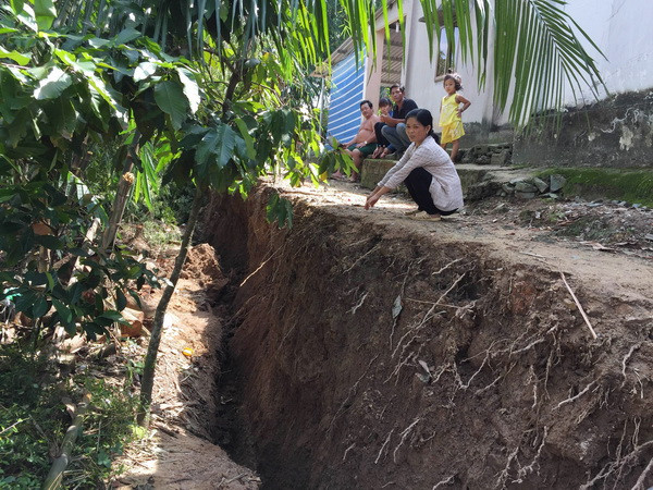 Sạt lở nghiêm trọng làm sập 6 căn nhà dân tại tỉnh An Giang ảnh 1