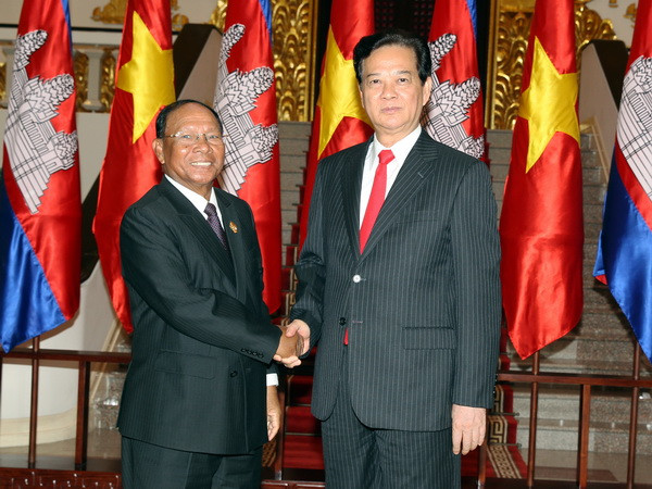 Việt Nam-Campuchia tiếp tục đưa quan hệ hai nước phát triển ảnh 1