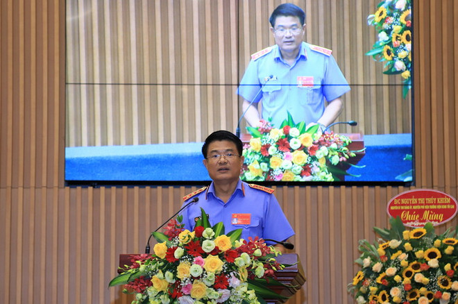 Đại hội đại biểu Đảng bộ Viện Kiểm sát Nhân dân tối cao lần thứ XXV ảnh 2