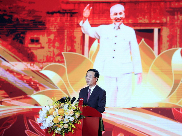 Lễ kỷ niệm 60 năm Ngày Bác Hồ về thăm, chỉ đạo Đại hội Đảng bộ Hà Bắc ảnh 2