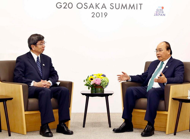 G20: Thủ tướng Nguyễn Xuân Phúc gặp gỡ các nhà lãnh đạo thế giới ảnh 2