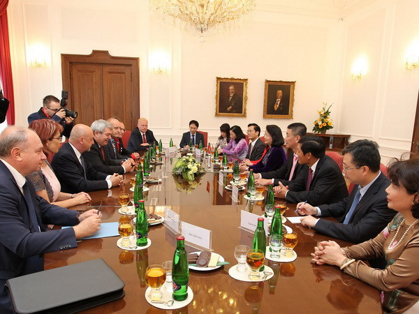 Việt Nam-Cộng hòa Séc thúc đẩy hợp tác giữa hai Đảng Cộng sản ảnh 1