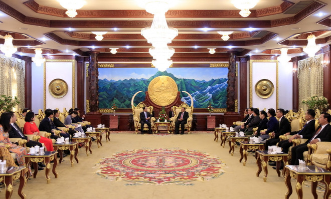 Tăng cường quan hệ giữa hai Văn phòng Chủ tịch nước Việt Nam và Lào ảnh 3