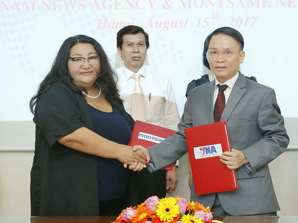 TTXVN ký Thỏa thuận hợp tác mới với Hãng thông tấn Mông Cổ ảnh 2