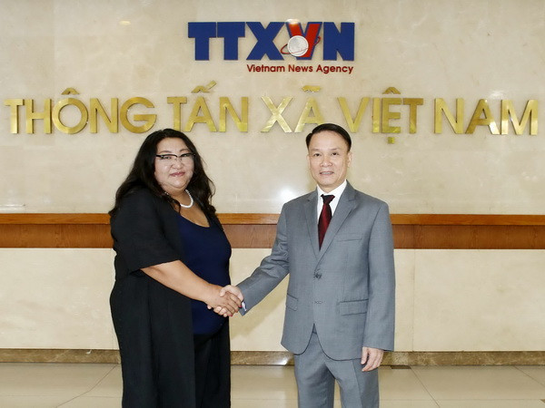 TTXVN ký Thỏa thuận hợp tác mới với Hãng thông tấn Mông Cổ ảnh 1