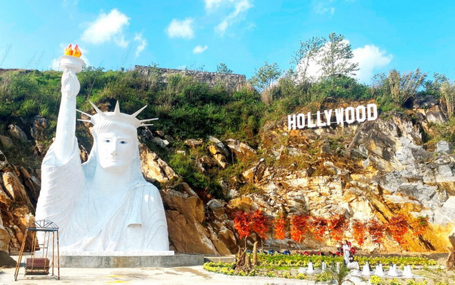 Dừng xây dựng, đón khách ở điểm check-in “tượng nữ thần tự do” ở Sa Pa ảnh 1
