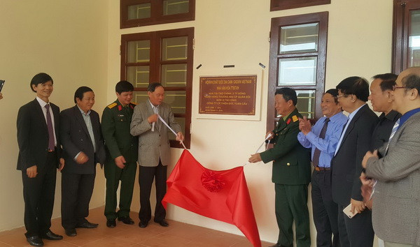 Nạn nhân chất độc da cam Việt Nam đã có nhà văn hóa đầu tiên ảnh 1