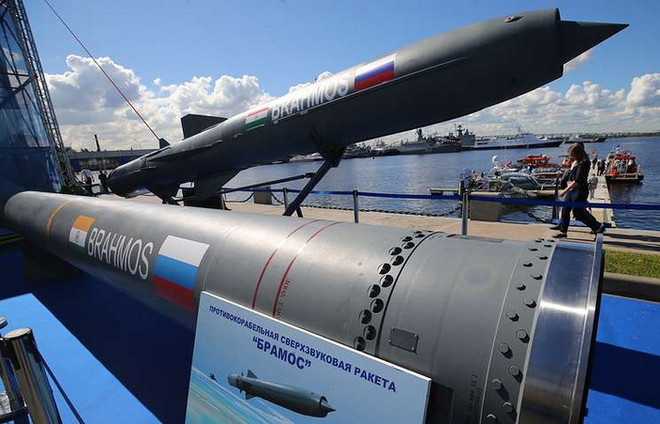 Tàu khu trục Nga sản xuất cho Ấn Độ đều được trang bị tên lửa BrahMos ảnh 1