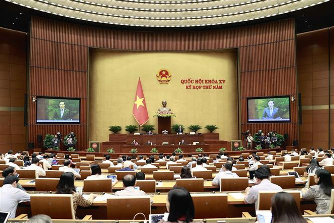 Thông cáo báo chí số 18, Kỳ họp thứ 5, Quốc hội khóa XV ảnh 1