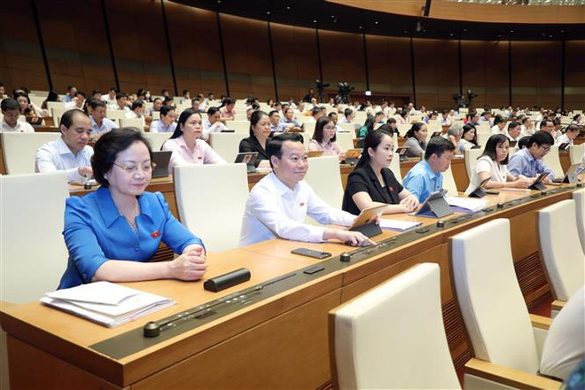 Nội dung chính ngày làm việc thứ 19 của Kỳ họp thứ 5, Quốc hội khóa XV ảnh 1