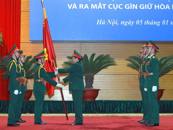 Lễ chuyển giao và ra mắt Cục Gìn giữ hòa bình Việt Nam ảnh 2