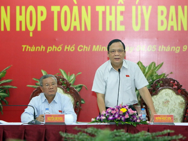 Cho ý kiến dự thảo Nghị quyết Việt Nam tham gia gìn giữ hòa bình ảnh 1