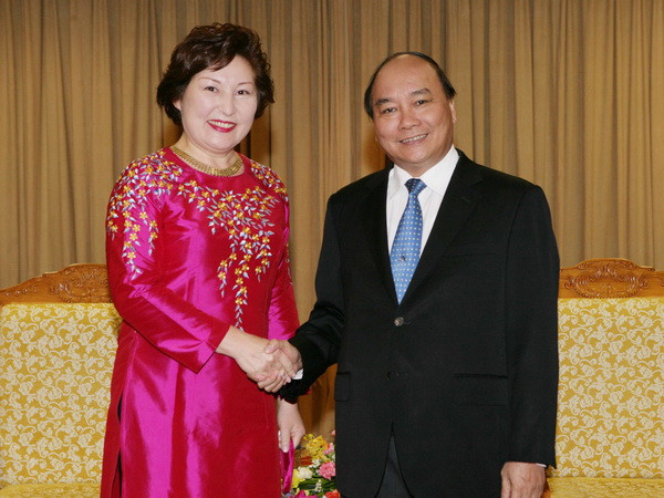 Phó Thủ tướng Nguyễn Xuân Phúc tiếp Giám đốc UNODC ở Việt Nam ảnh 1