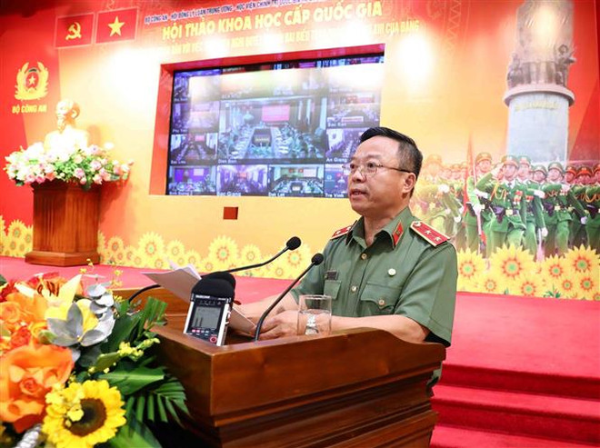 Lực lượng Công an gương mẫu thực hiện Nghị quyết Đại hội XIII của Đảng ảnh 2