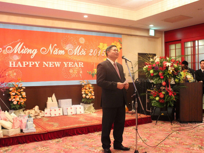 Kiều bào tại Nhật Bản, Pháp và Romania tưng bừng đón Tết ảnh 1