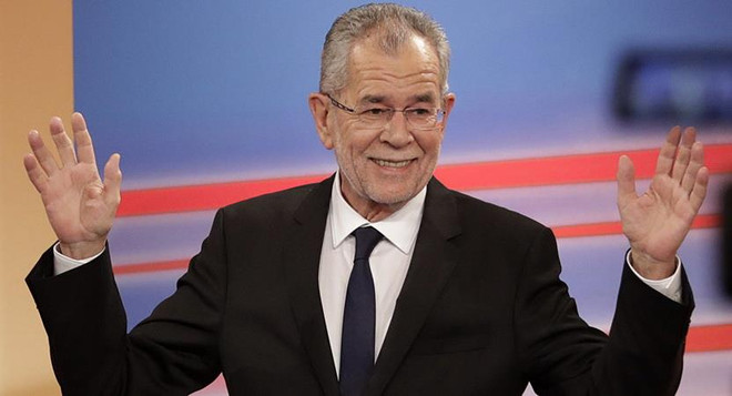 Tổng thống Áo Alexander Van der Bellen. (Nguồn: sputniknews) Tổng thống Áo Van der Bellen đề xuất thời điểm bầu cử trước thời hạn ảnh 1