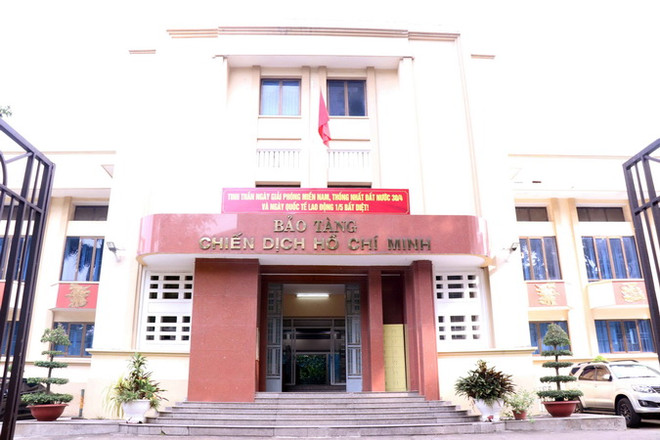 Bảo tàng Chiến dịch Hồ Chí Minh. (Ảnh: Xuân Khu/TTXVN) 48 năm thống nhất đất nước: Gìn giữ kỷ vật của Mùa Xuân Đại thắng ảnh 1