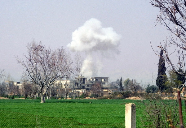 Quân đội chính phủ Syria tiến vào khu vực Đông Ghouta ảnh 1