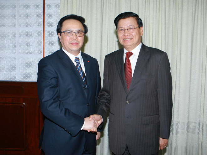 Đoàn đại biểu Đảng Nhân dân Cách mạng Lào thăm Việt Nam ảnh 1