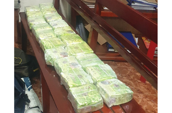 Tang vật 20kg ma túy bị thu giữ. (Nguồn: nhandan.com.vn) Triệt phá đường dây buôn bán trái phép ma túy lớn tại Đồng Nai ảnh 1