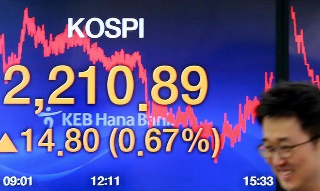 Chứng khoán châu Á lên điểm sau khi Trung Quốc giảm dự trữ bắt buộc ảnh 1