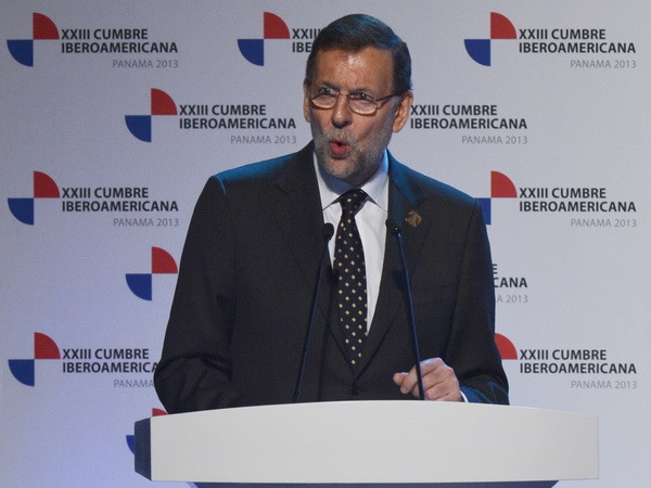 Thủ tướng Tây Ban Nha Mariano Rajoy. (Nguồn: AFP/TTXVN) Thủ tướng Tây Ban Nha xin lỗi vì bê bối tham nhũng của đảng cầm quyền ảnh 1