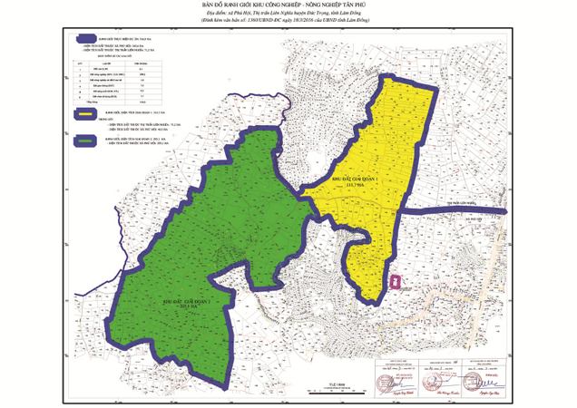 Khu công nghiệp-nông nghiệp Tân Phú ra khỏi danh mục thu hút đầu tư ảnh 1