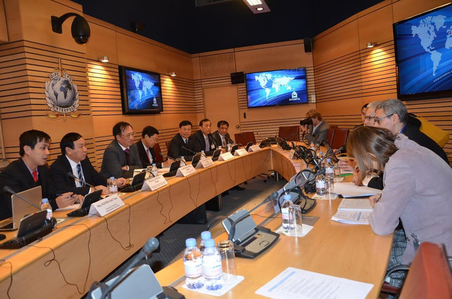 Đoàn Bộ Công an Việt Nam thăm, làm việc với Ban Tổng thư ký Interpol ảnh 3