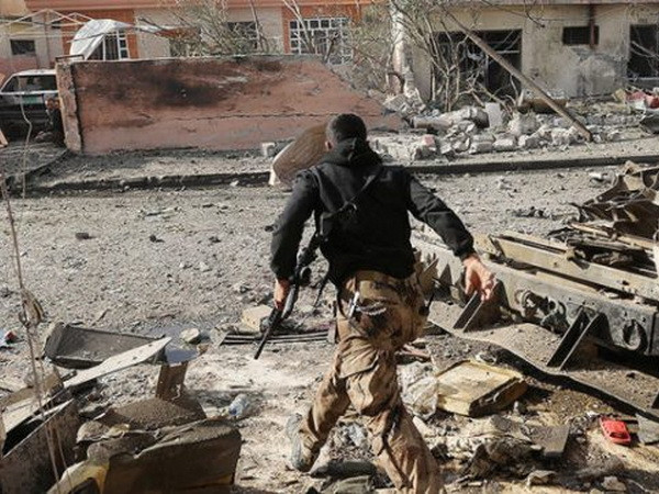 Liên quân Mỹ phá hủy trung tâm chỉ huy của IS tại Iraq ảnh 1