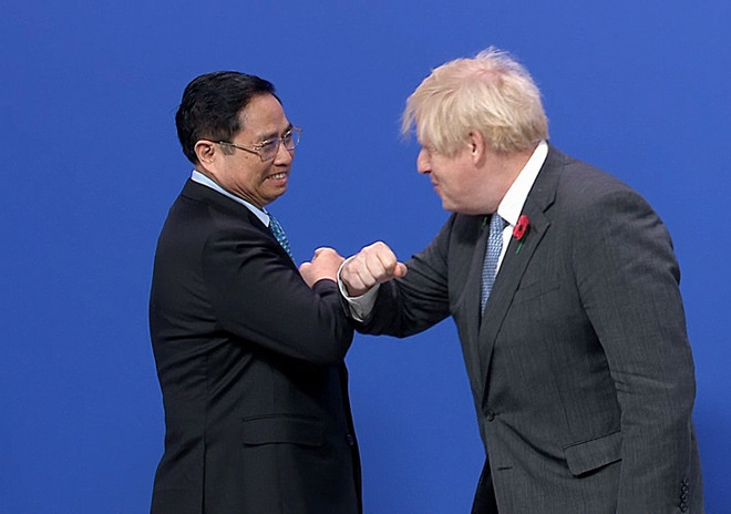 Hình ảnh Thủ tướng Phạm Minh Chính dự Khai mạc Hội nghị COP26 ảnh 3