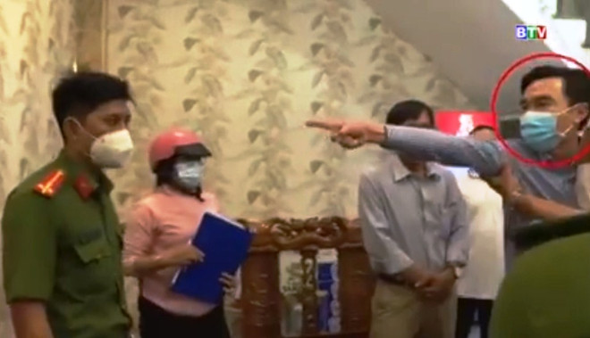 Bình Thuận: Xử lý người có hành vi chống lực lượng phòng, chống dịch ảnh 1