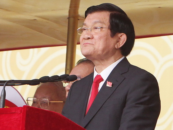 Chủ tịch nước dự Lễ kỷ niệm 70 năm chiến thắng phátxít tại Trung Quốc ảnh 1