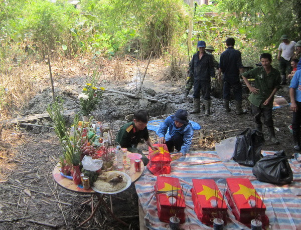 Thanh Hóa: Cất bốc, quy tập 16 mộ liệt sỹ tại huyện Hà Trung ảnh 1