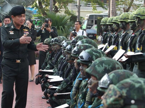 Tư lệnh lục quân Thái Lan Prayuth Chan-ocha. (Nguồn: Bangkok Post) Quân đội Thái sẽ can thiệp nếu mọi thứ vượt tầm kiểm soát ảnh 1