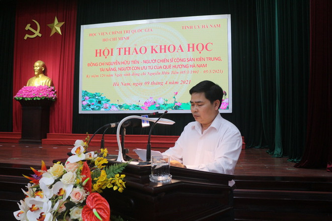 Hội thảo khoa học về người chiến sỹ Cộng sản Nguyễn Hữu Tiến ảnh 1