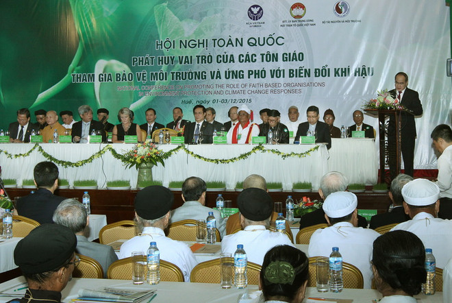 Tôn giáo tham gia bảo vệ môi trường, ứng phó biến đổi khí hậu ảnh 1